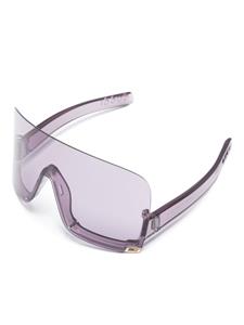 Gucci Eyewear Square G shield-frame sunglasses - Paars