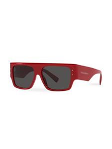 Dolce & Gabbana Eyewear DNA oversize-frame sunglasses - Rood