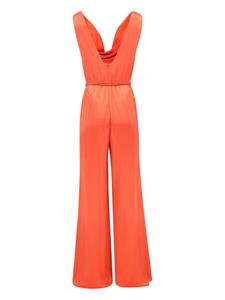 Alexis Sare cowl-neck jumpsuit - Oranje