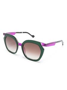 Face À Face Ninna 2 oversize-frame sunglasses - Groen
