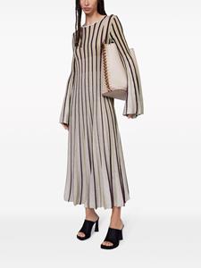 Stella McCartney Maxi-jurk met lurex-detail - Beige