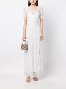 Macgraw Maxi-jurk met kant - Wit