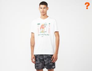 Nike Dri-FIT Fitness T-Shirt, White