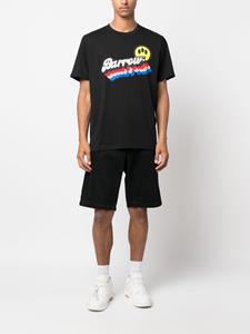 BARROW T-shirt met logoprint - Zwart