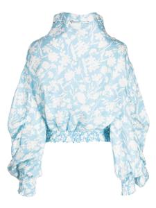 Bambah Arielle floral-print blouse - Blauw
