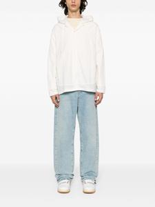 Sunnei drawstring-hood cotton shirt - Beige