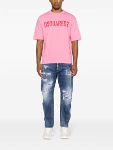 Dsquared2 logo-print cotton T-shirt - Roze