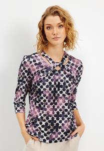 IN FRONT MARTHA BLOUSE 15674 999 (Black 999)