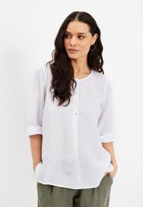 IN FRONT LINO BLOUSE 15690 010 (White 010)