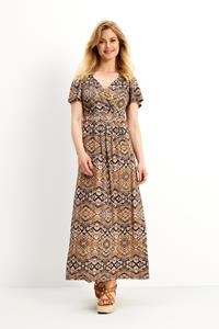 IN FRONT MIRABELLE DRESS 15853 821 (Light Brown 821)