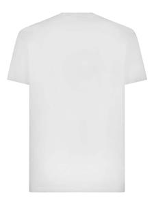Dsquared2 T-shirt met logoplakkaat - Wit