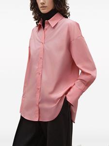 12 STOREEZ long-sleeve cotton shirt - Roze