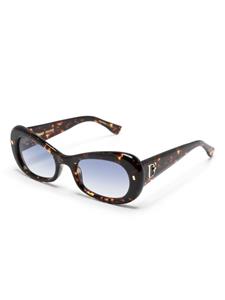 Dsquared2 Eyewear tortoiseshell oval-frame sunglasses - Bruin