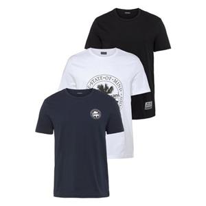 Bruno Banani T-Shirt "Essentials T-Shirts", (3er-Pack)