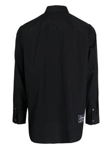 Izzue Katoenen overhemd met logo - Zwart