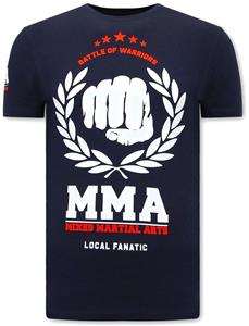 Local Fanatic T-shirt met opdruk mma fighter