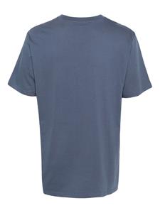 Carhartt logo-patch cotton T-shirt - Blauw