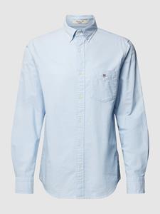 Gant Businesshemd "Regular Fit Oxford Hemd strukturiert langlebig dicker", Oxford Hemd Regular Fit