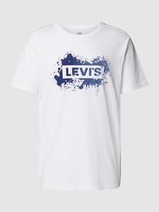 Levi's T-shirt met logo- en motiefprint
