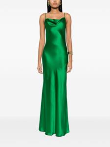 L'Agence Arianne silk maxi dress - Groen