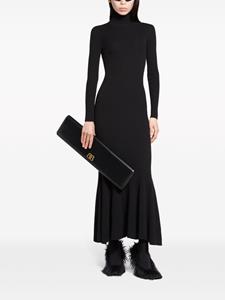 Balenciaga high-neck cashmere maxi dress - Zwart
