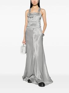 MOSCHINO JEANS Flared maxi-jurk - Zilver