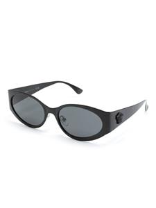 Versace Eyewear La Medusa oval-frame sunglasses - Zwart