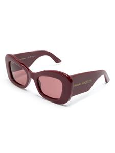 Alexander McQueen Eyewear cat-eye frame sunglasses - Rood