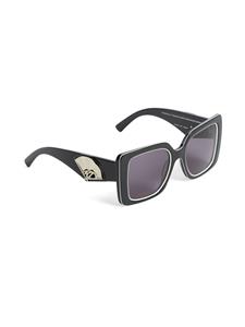 Karl Lagerfeld Archive Fan square-frame sunglasses - Zwart