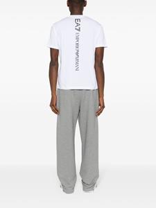 Ea7 Emporio Armani logo-print cotton T-shirt - Wit