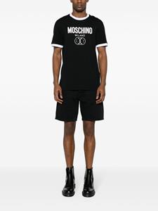 Moschino logo-print cotton T-shirt - Zwart