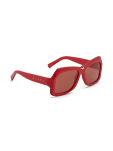 Marni Eyewear Tiznit geometric-frame sunglasses - Rood