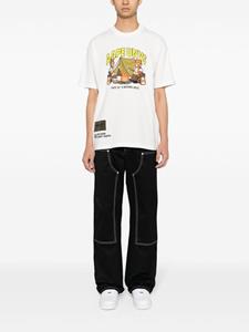 AAPE BY *A BATHING APE graphic-print cotton T-shirt - Beige