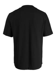 Transit Katoenen T-shirt met knopenbies - Zwart