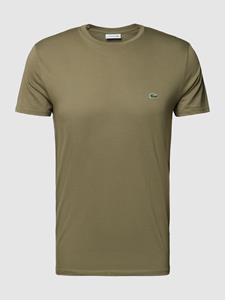 Lacoste T-shirt in effen design, model 'Supima'