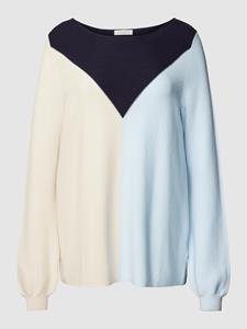 Christian Berg Woman Gebreide pullover in colour-blocking-design