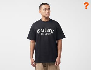 Carhartt Work In Progress T-shirt met labelprint, model 'ONYX'