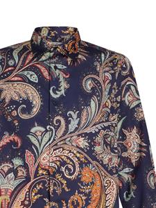 ETRO Overhemd met paisley-print - Blauw