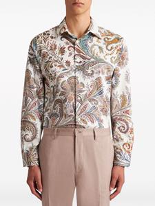 ETRO Overhemd met paisley-print - Beige