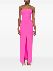 Solace London strapless maxi dress - Roze
