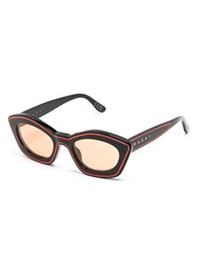 Marni Eyewear Off-Kea Island zonnebril met getinte glazen - Zwart