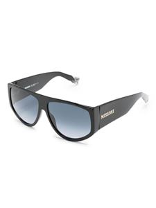 MISSONI EYEWEAR shield-frame gradient-lenses sunglasses - Zwart