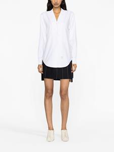 Thom Browne Blouse met logopatch - Wit