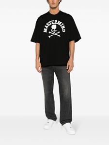 Mastermind Japan T-shirt met logoprint - Zwart