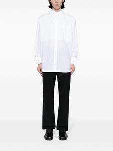 JORDANLUCA Clover cotton poplin shirt - Wit