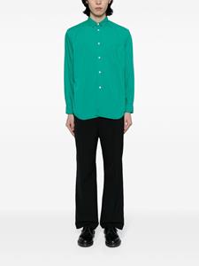 Comme Des Garçons Shirt tailored long-sleeved shirt - Groen