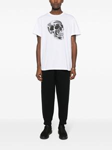 Alexander McQueen skull-print T-shirt - Wit