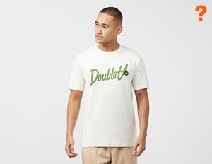 Double A by Wood Wood Ace Script T-Shirt, Ecru