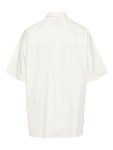 Studio Nicholson plain cotton shirt - Beige