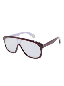 Chloé Eyewear Jasper shield-frame sunglasses - Rood